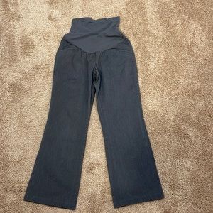 Motherhood Maternity Gray Pants Size Petite Small